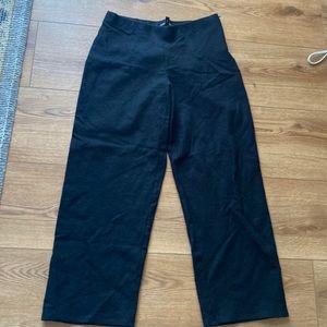 Black wool pants by Eileen Fisher, brand new never worn.